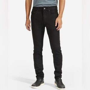 Nwt Everlane The Slim 4-Way Stretch Organic Jean in Black 28x32